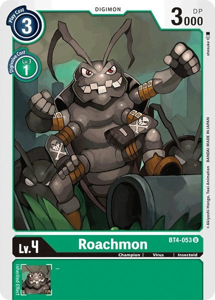 Roachmon (4053) [BT04] - Digimon Card Game Single