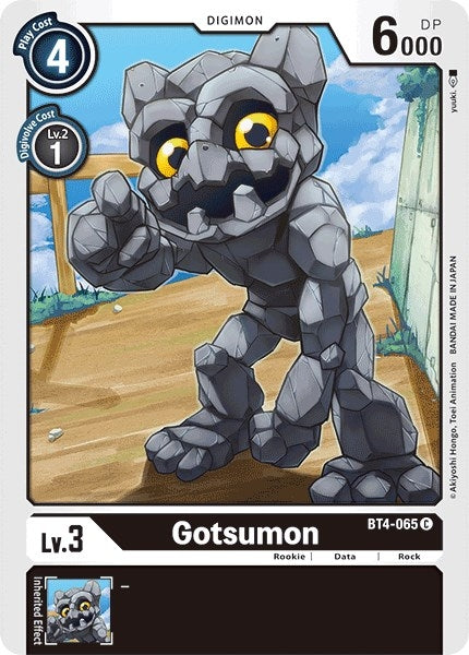 Gotsumon (4065) [BT04] - Digimon Card Game Single