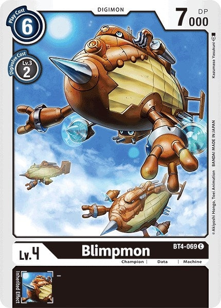 Blimpmon (4069) [BT04] - Digimon Card Game Single