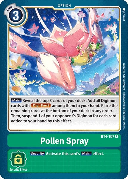 Pollen Spray (4107) [BT04] - Digimon Card Game Single