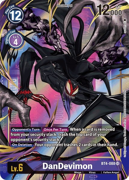DanDevimon (Alternate Art) (4088) [BT04] - Digimon Card Game Single