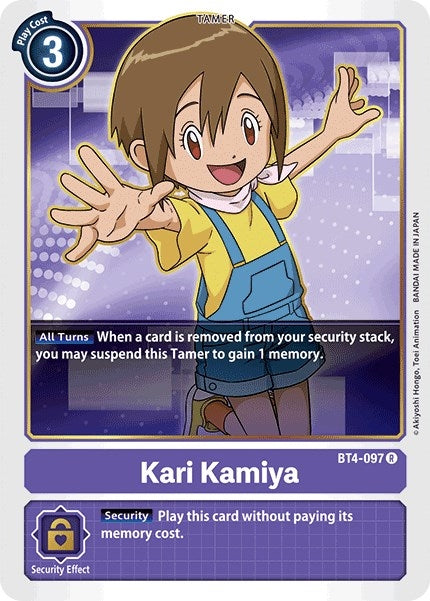 Kari Kamiya (4097) [BT04] - Digimon Card Game Single