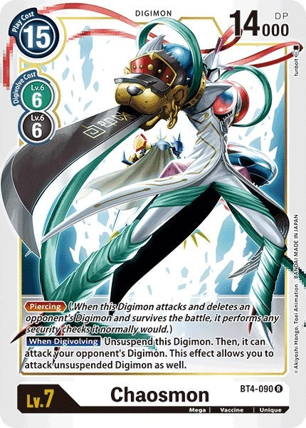 Chaosmon (4090) [BT04] - Digimon Card Game Single