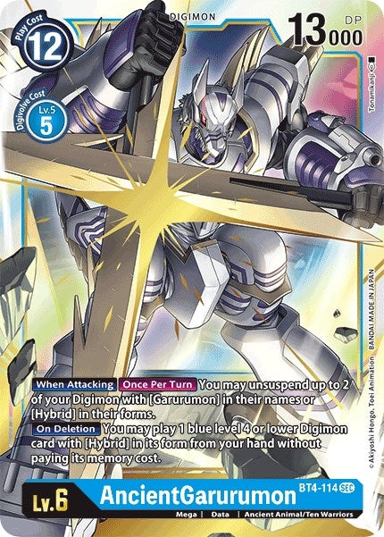 AncientGarurumon (4114) [BT04] - Digimon Card Game Single