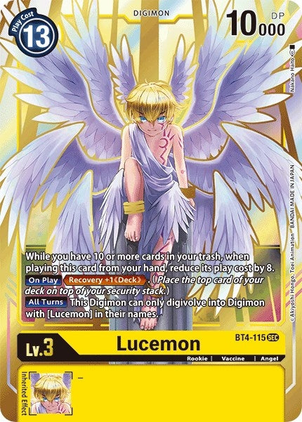 Lucemon (4115) [BT04] - Digimon Card Game Single