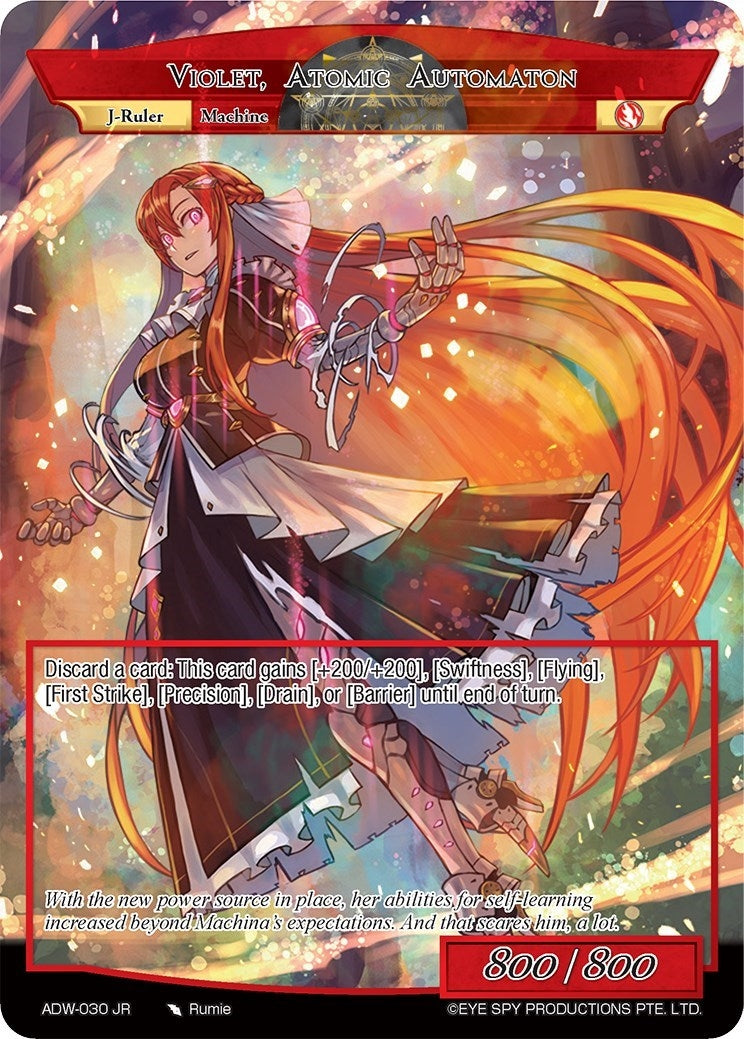 Violet Atomic Automaton (30) [ADW] - Force of Will Single