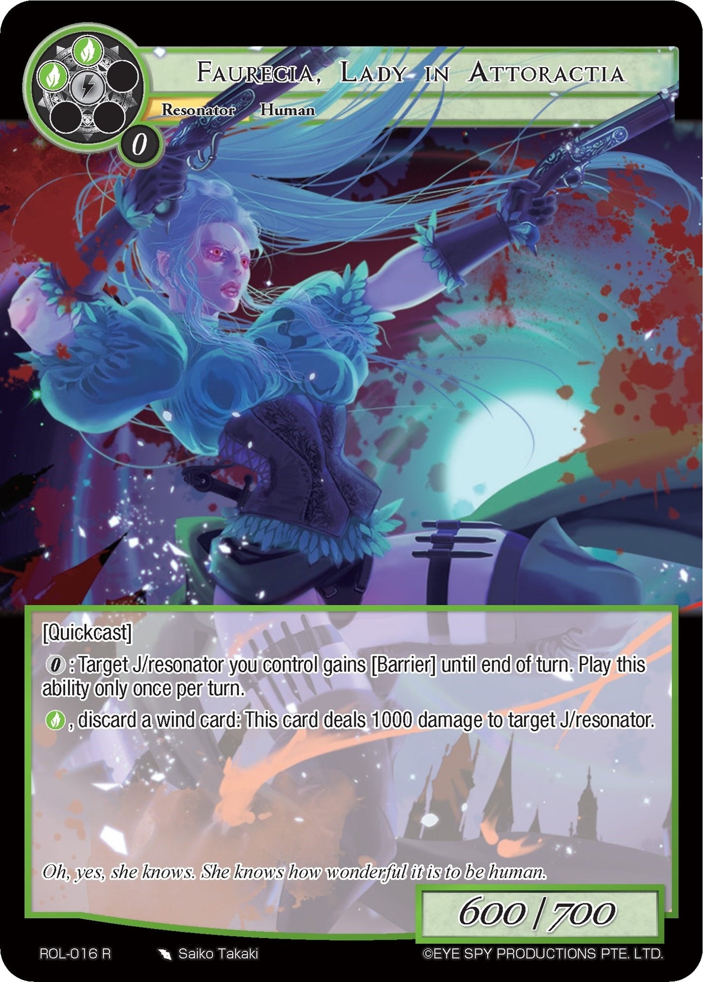 Faurecia Lady-In Attoractia (16) [ROL] - Force of Will Single