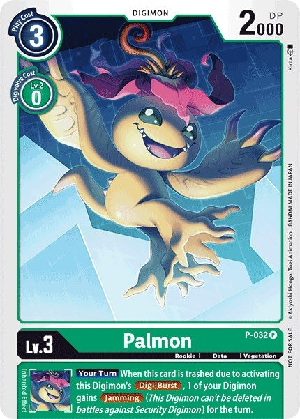 Palmon - P-032 (32) [D-PR] - Digimon Card Game Single