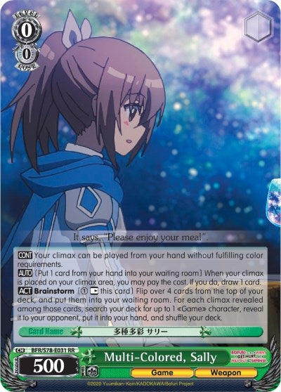 Multi-Colored Sally (78031) [BFR/S78] - Weiss Schwarz Single