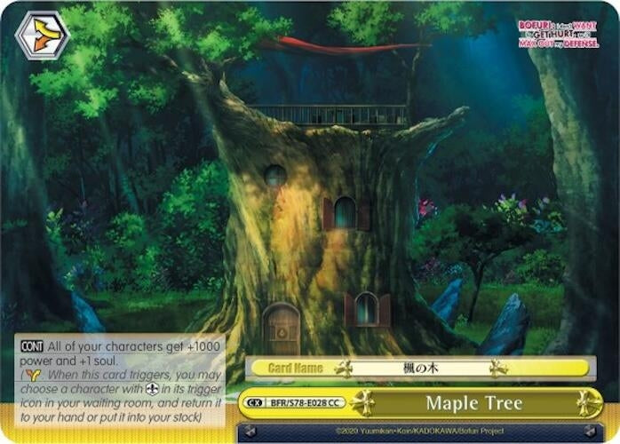 Maple Tree (78028) [BFR/S78] - Weiss Schwarz Single