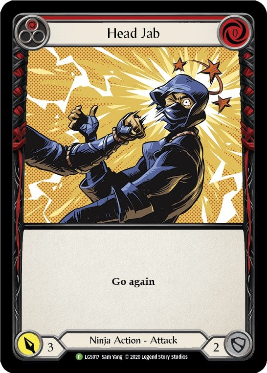 Head Jab (Red) (17) [PR] - Flesh and Blood TCG Single