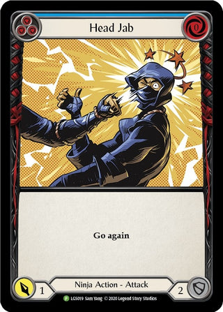 Head Jab (Blue) (19) [PR] - Flesh and Blood TCG Single