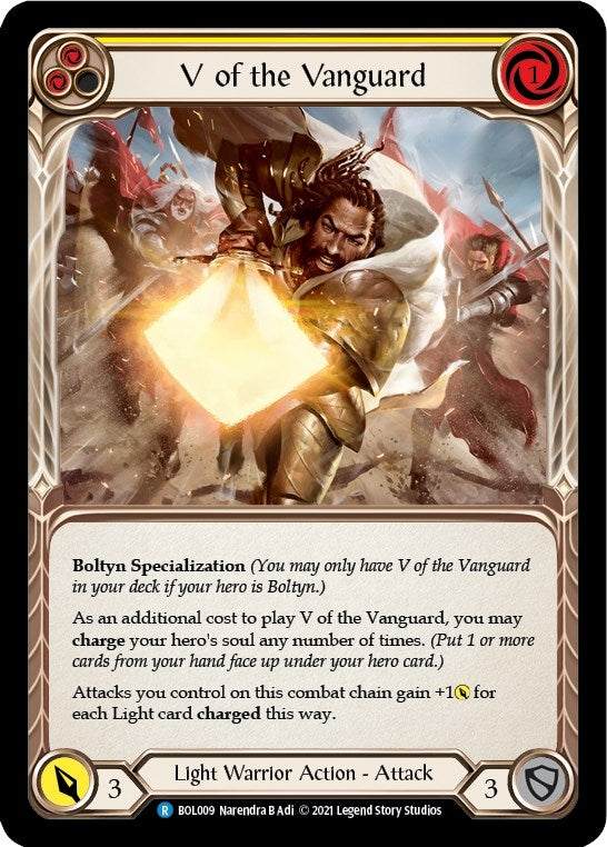 V of the Vanguard (9) [BOL] - Flesh and Blood TCG Single
