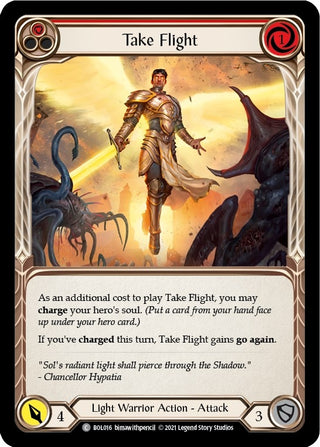 Take Flight (Red) (16) [BOL] - Flesh and Blood TCG Single