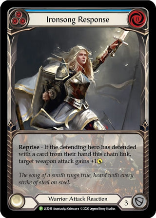 Ironsong Response (Blue) (31) [PR] - Flesh and Blood TCG Single