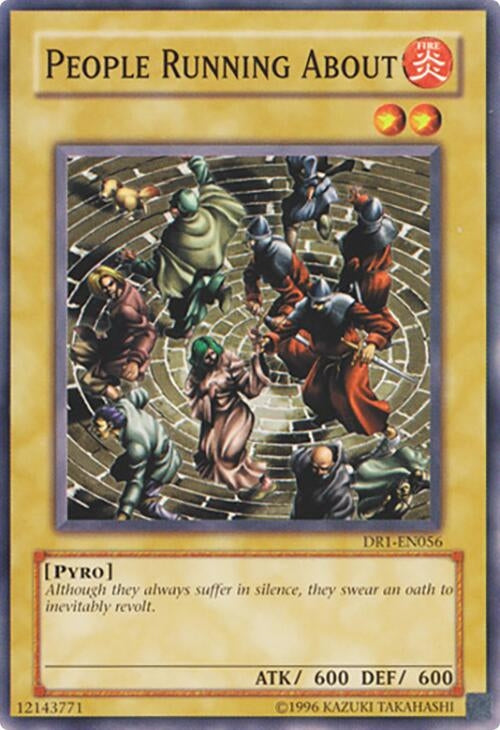 People Running About (1056) - YuGiOh Single