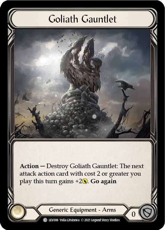 Goliath Gauntlet (6) [LEV] - Flesh and Blood TCG Single
