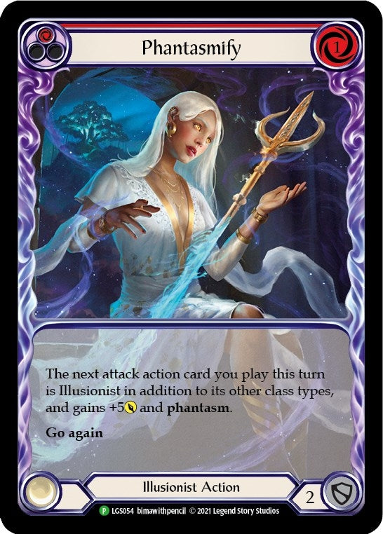 Phantasmify (Red) (Extended Art) (54) [PR] - Flesh and Blood TCG Single