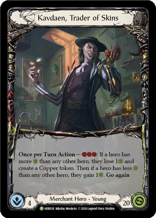 Kavdaen Trader of Skins (28) [PR] - Flesh and Blood TCG Single