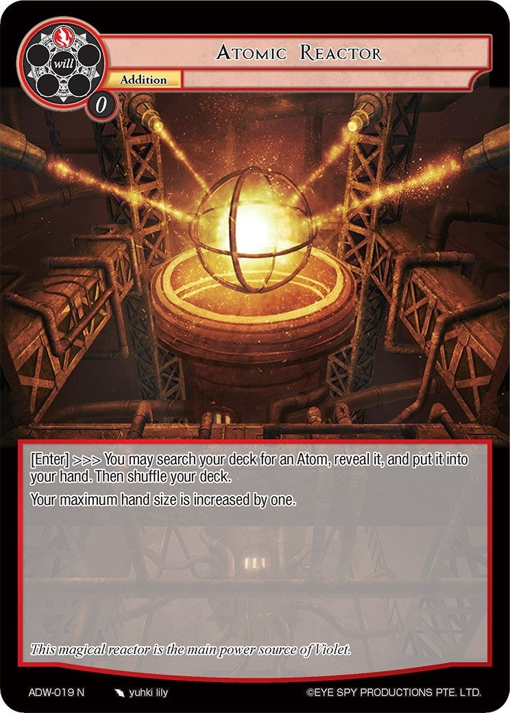 Atomic Reactor (19) [ADW] - Force of Will Single