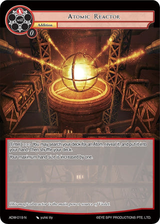 Atomic Reactor (19) [ADW] - Force of Will Single