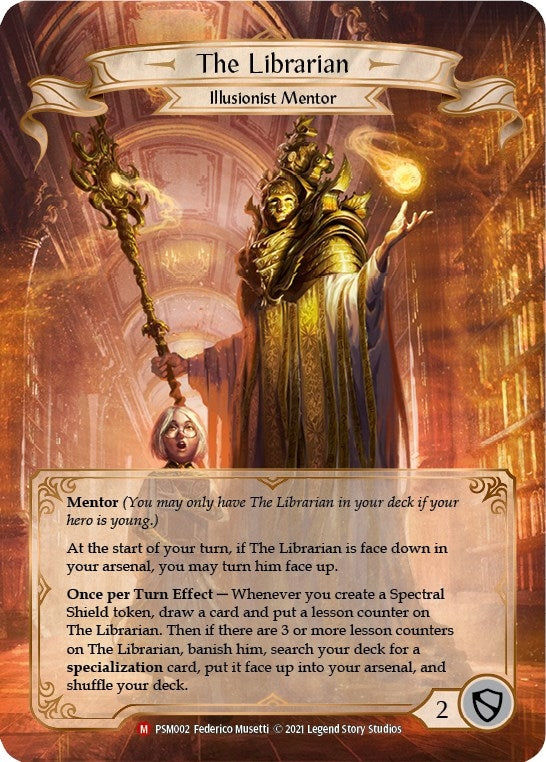 The Librarian (2) [PSM] - Flesh and Blood TCG Single