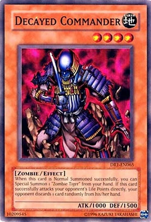 Decayed Commander (1065) - YuGiOh Single