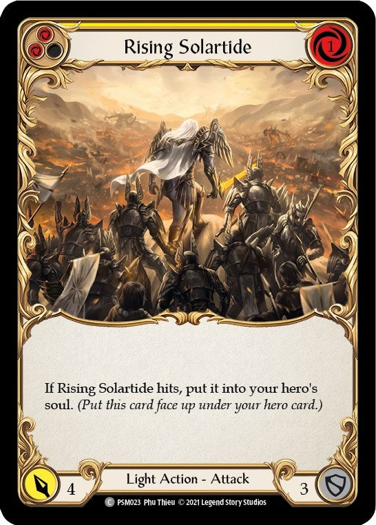 Rising Solartide (Yellow) (23) [PSM] - Flesh and Blood TCG Single