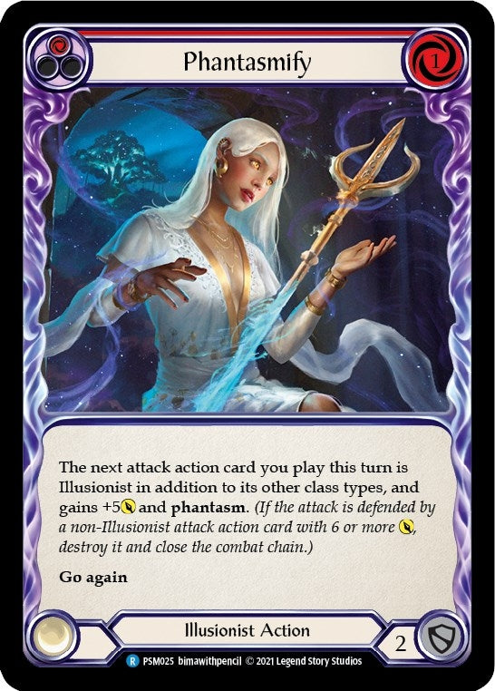 Phantasmify (Red) (25) [PSM] - Flesh and Blood TCG Single
