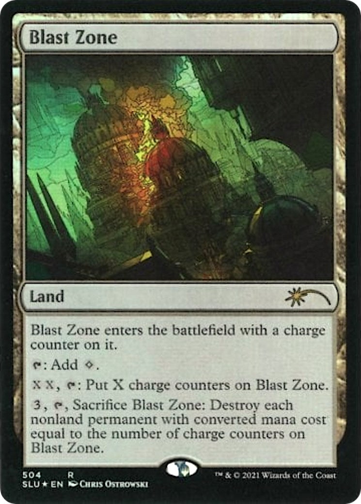 Blast Zone (504) [SLU] - MTG Single