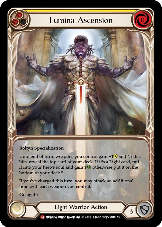 Lumina Ascension (Extended Art) (34) [MON] - Flesh and Blood TCG Single