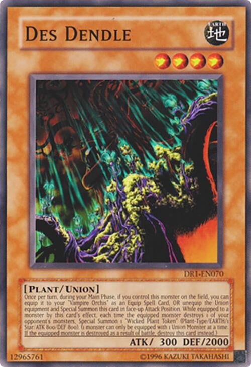 Des Dendle (1070) - YuGiOh Single