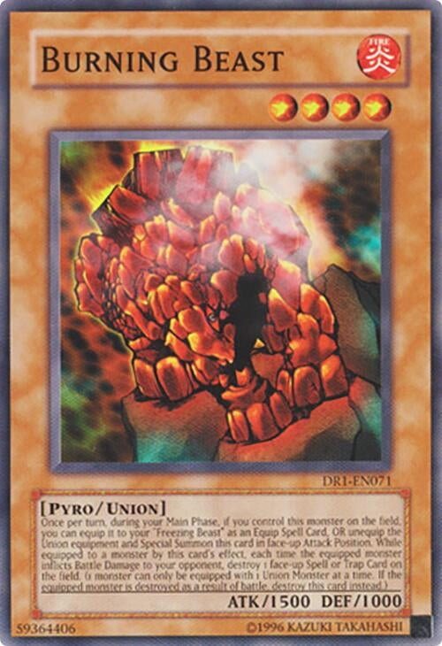 Burning Beast (1071) - YuGiOh Single