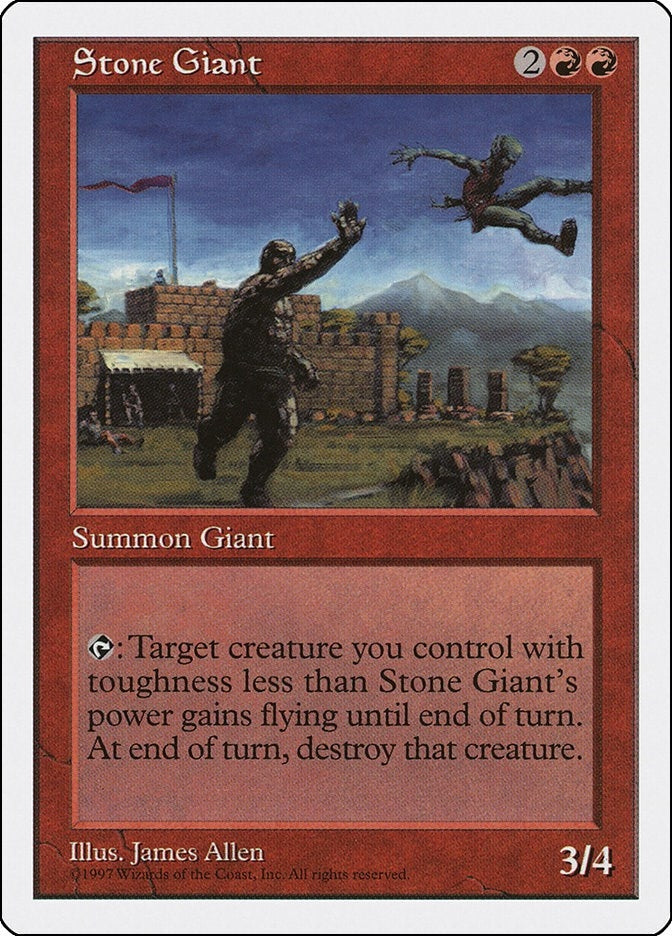 Stone Giant [5ED] - MTG Single