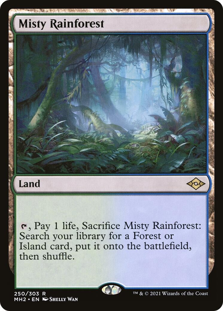 Misty Rainforest (250) [MH2] - MTG Single