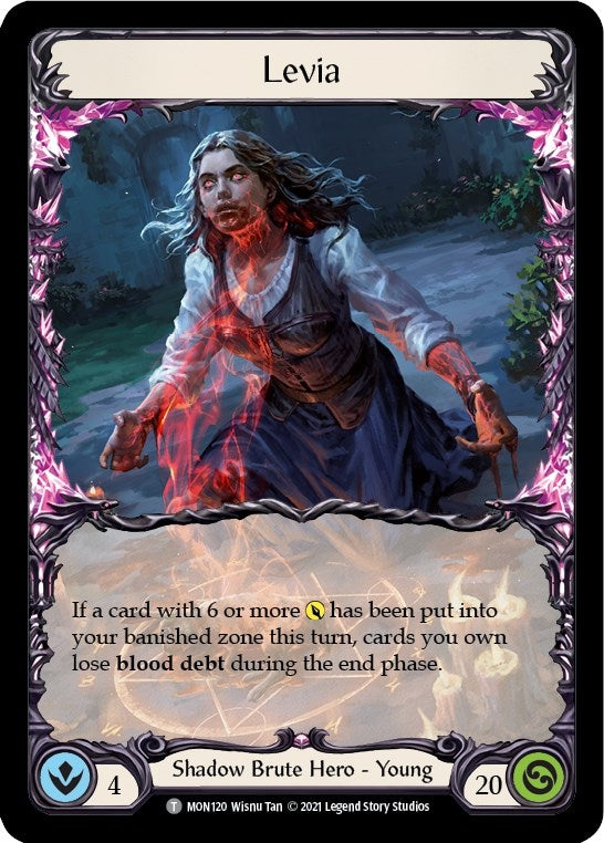 Levia // Ravenous Meataxe (0) [MON] - Flesh and Blood TCG Single