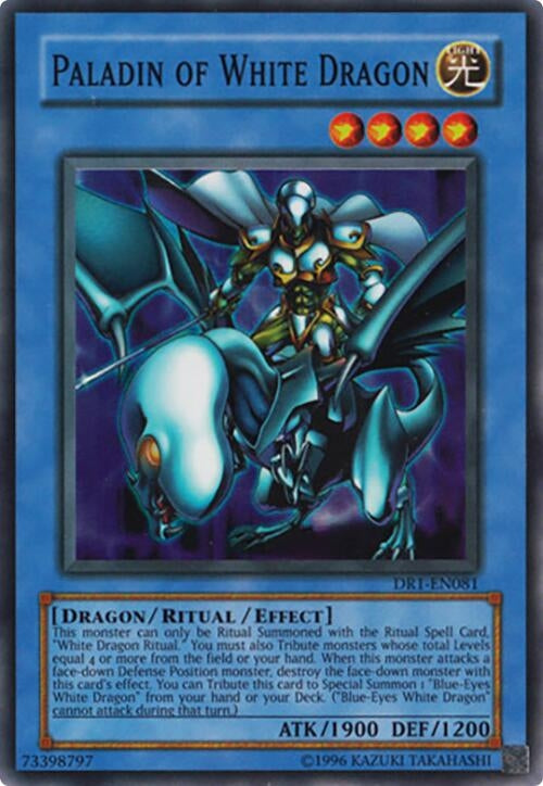 Paladin of White Dragon (1081) - YuGiOh Single