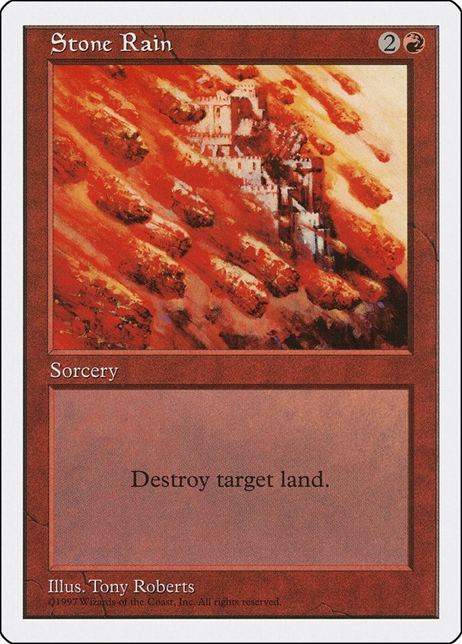 Stone Rain [5ED] - MTG Single