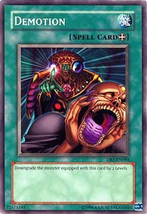Demotion (1084) - YuGiOh Single