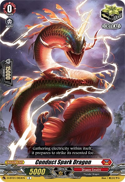 Conduct Spark Dragon (1063) [D-BT01] - Cardfight Vanguard Single