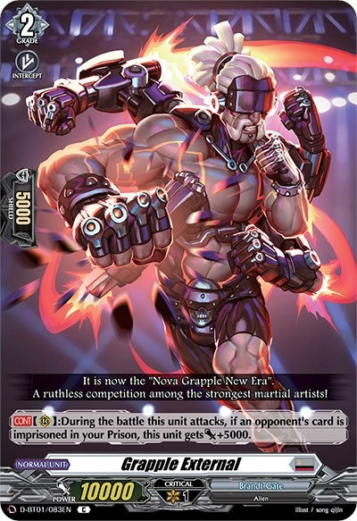 Grapple External (1083) [D-BT01] - Cardfight Vanguard Single