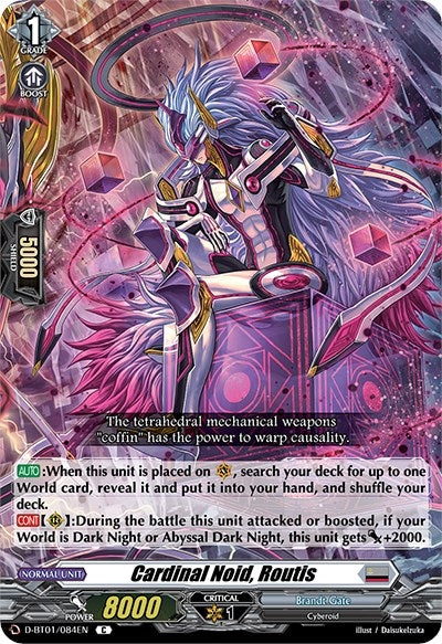 Cardinal Noid Routis (1084) [D-BT01] - Cardfight Vanguard Single