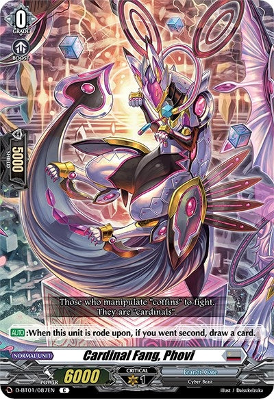 Cardinal Fang Phovi (1087) [D-BT01] - Cardfight Vanguard Single