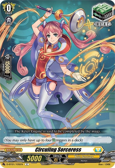 Circuling Sorceress (1105) [D-BT01] - Cardfight Vanguard Single