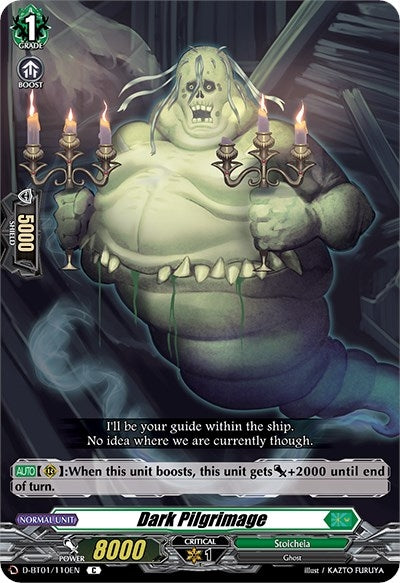 Dark Pilgrimage (1110) [D-BT01] - Cardfight Vanguard Single