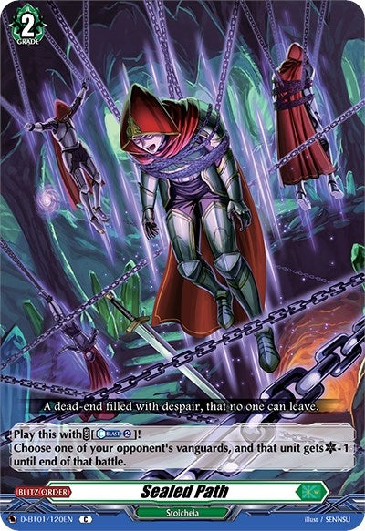 Sealed Path (1120) [D-BT01] - Cardfight Vanguard Single