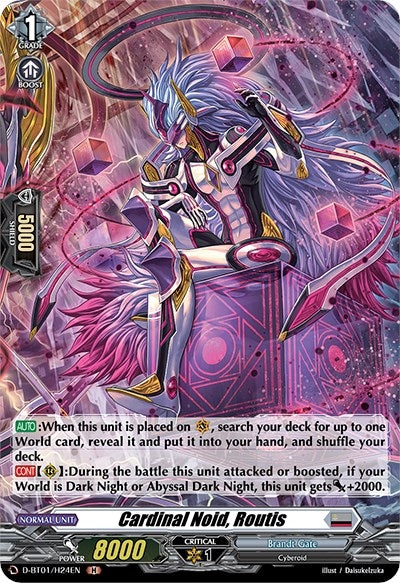 Cardinal Noid Routis (Holo) (124) [D-BT01] - Cardfight Vanguard Single