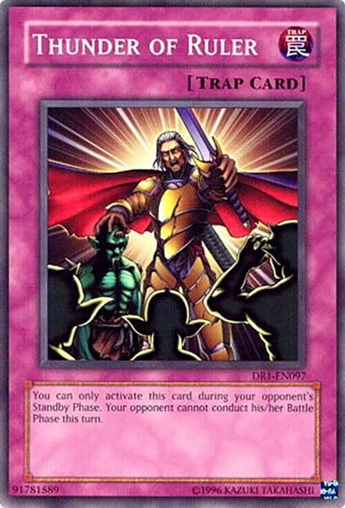 Thunder of Ruler (1097) - YuGiOh Single