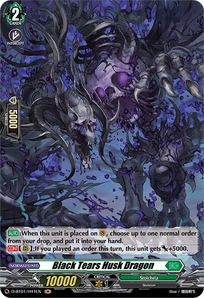 Black Tears Husk Dragon (Holo) (141) [D-BT01] - Cardfight Vanguard Single