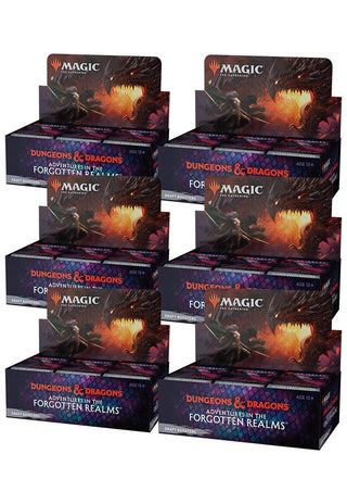 Adventures in the Forgotten Realms - Draft Booster Box Case [AFR] - MTG Sealed
